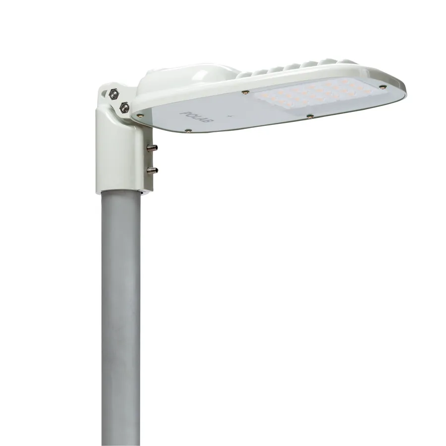 Närbild av LED-moduler monterade i VALDUR