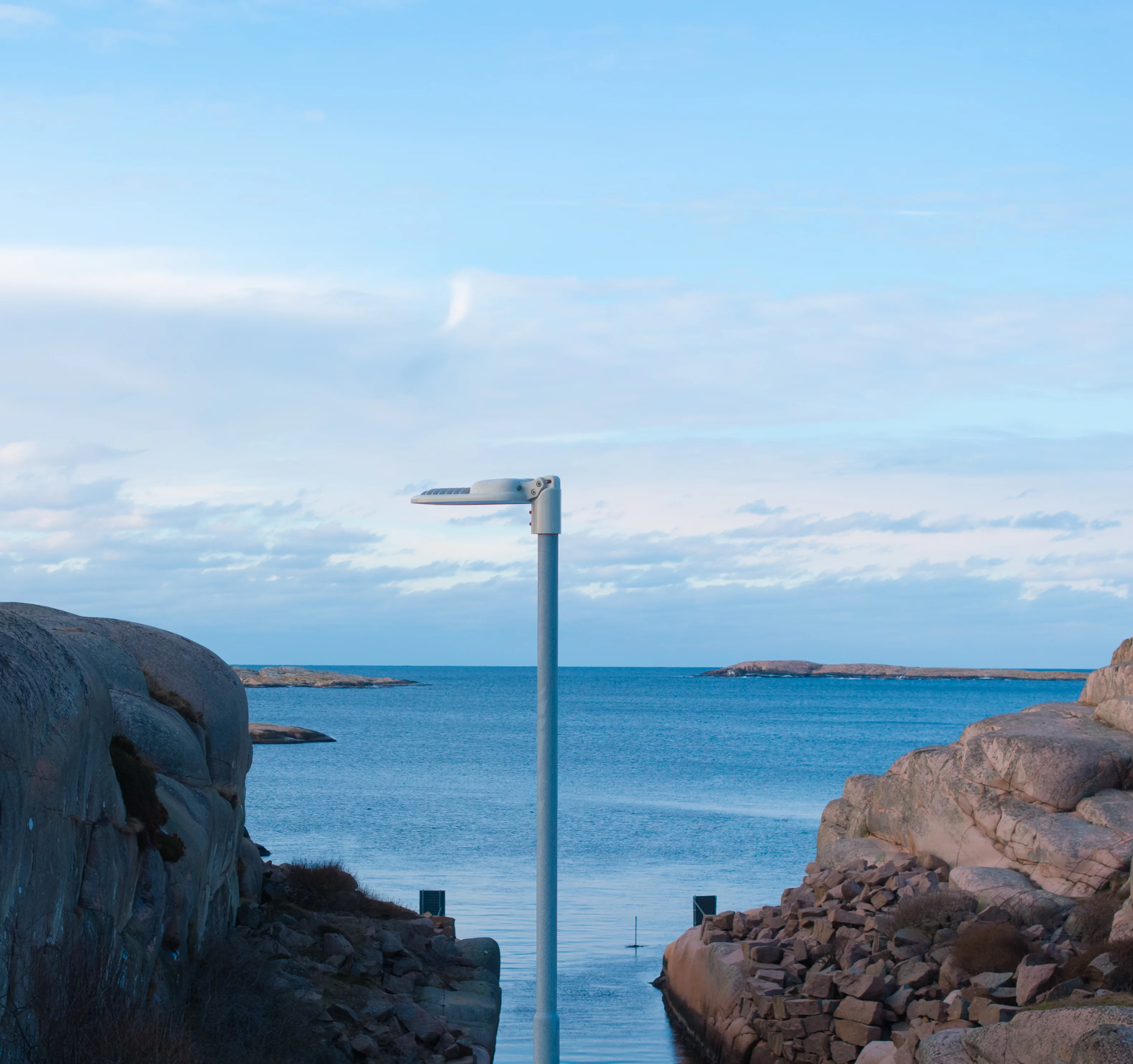 Hamnanläggning vid Smögens kust